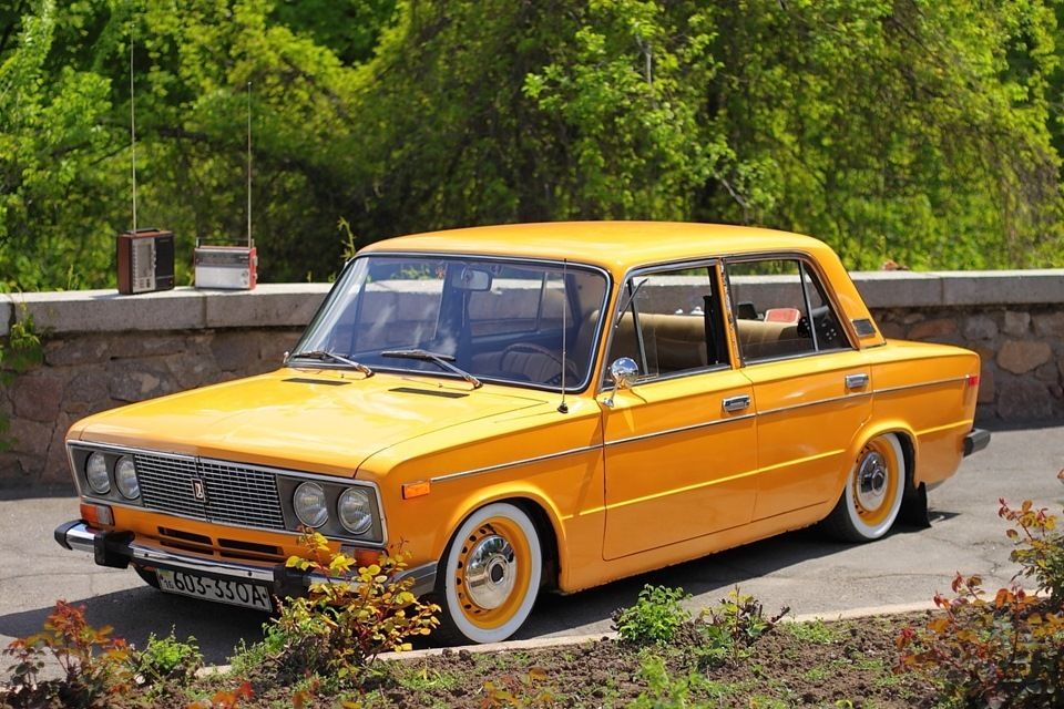 Автоемаль акрилова "Lada 1035 золотиста Mipa" 1л [Міпа лада жовта]