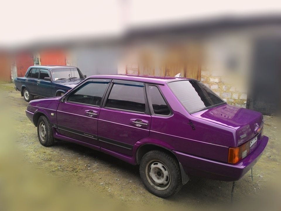 Автоемаль акрилова "Lada 458 Мулен-руж Mipa" 1л [Міпа]