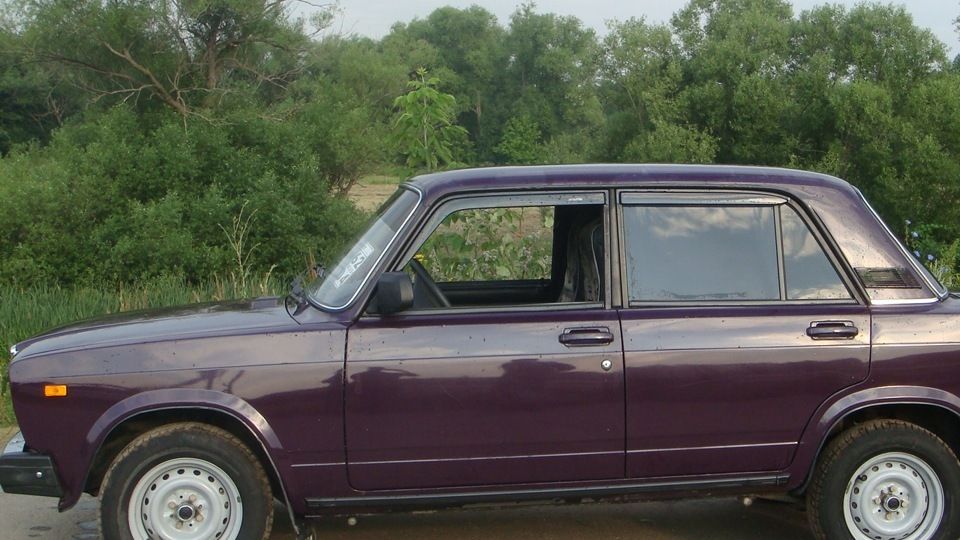Автоемаль акрилова "Lada 107 Баклажан Mipa" 1л [Міпа лада]