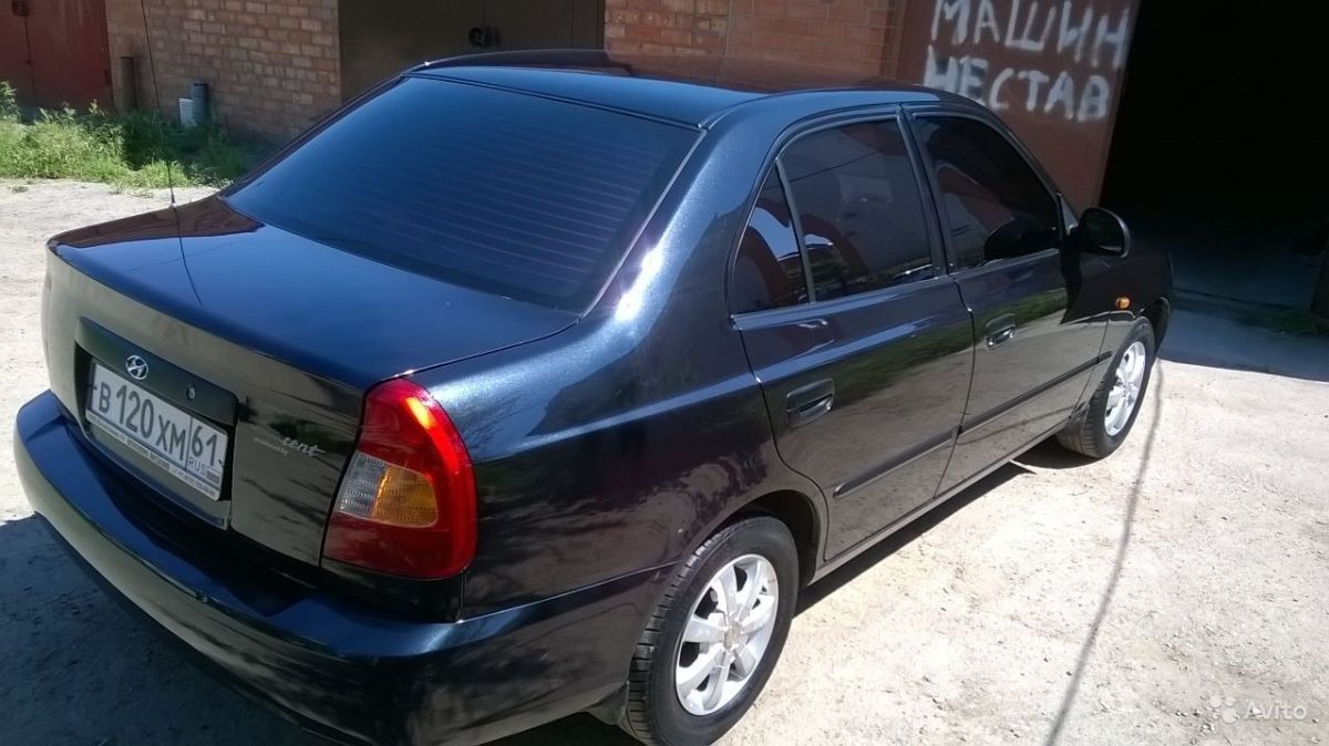 Базова автоемаль "Mipa D01 Hyundai Crna met" 1л (металік) [Міпа Хюндай Д01 чорна]