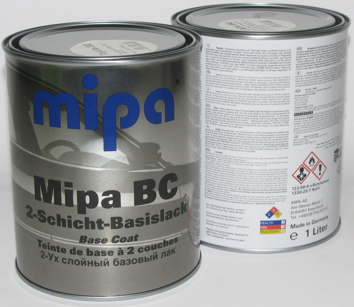Базова автоемаль (металік) Mipa Super Blue (Міпа Супер Синя)