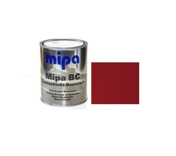 Базова автоемаль (металік) "Mipa Daewoo 06U Sport red met" 1л [Міпа Даеву 06У Спорт Ред мет]