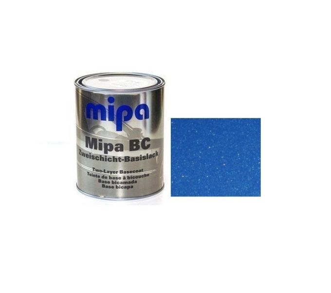 Базова автоемаль (металік) "Mipa Daewoo 12U Ocean blue pearl" 1л [Міпа Део 12У Блу Перл]