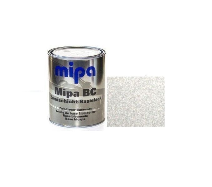 Базова автоемаль (металік) "Mipa Toyota 1C0 Silver met" 1л [Міпа Тойота Сільвер мет]
