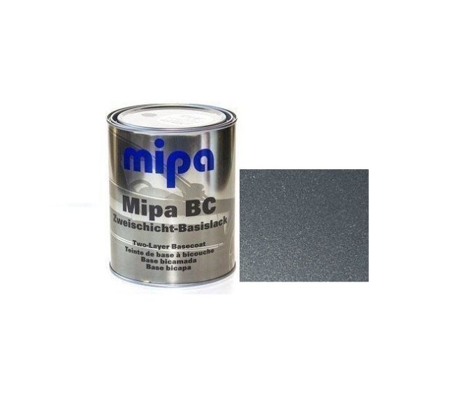 Базова автоемаль "Mipa 80U Daewoo Light Opal grey" 1л (металік) [Міпа Део 80У Лайт Опал Грей]