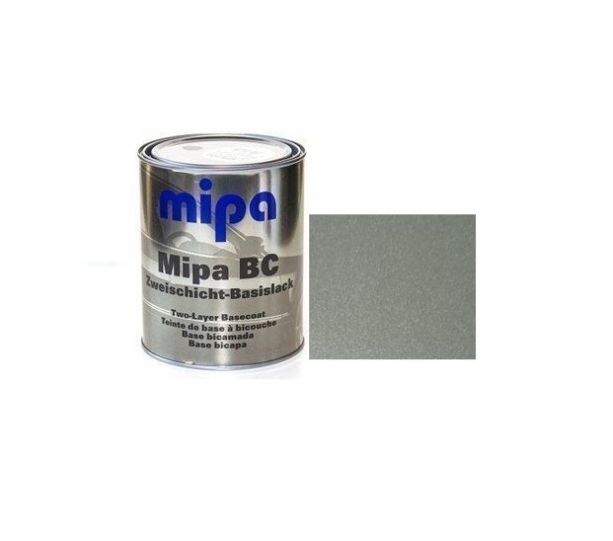 Базова автоемаль (металік) "Mipa Volkswagen (VW) LA7V Polarsilber" 1л [Міпа Фольксваген ЛА7В Полярсільвер]