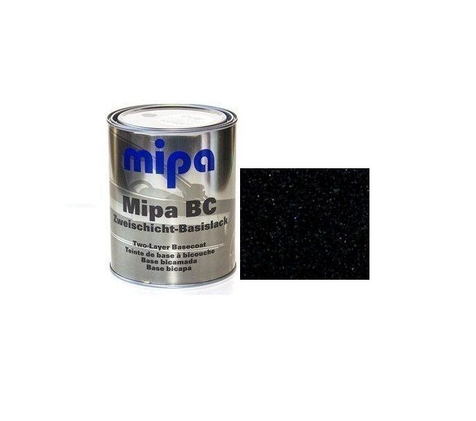 Базова автоемаль "Mipa D01 Hyundai Crna met" 1л (металік) [Міпа Хюндай Д01 чорна]