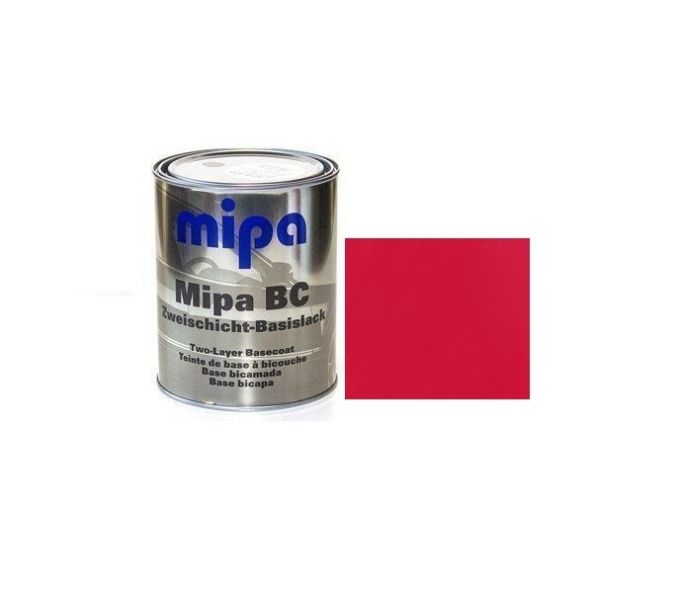 Базова автоемаль (металік) "Mipa Super Red" 1л [Міпа Супер Ред]
