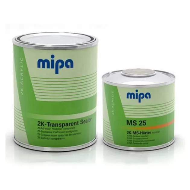 Грунт посилювач адгезії "Mipa 2K-Transparent Sealer" (1л + 0,5л) [Міпа 2К Транспарент Сілер]