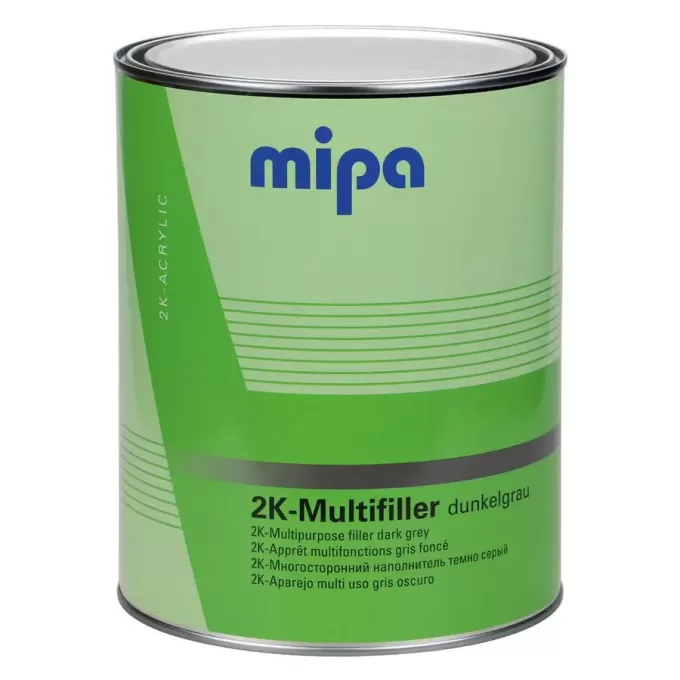Грунт мокрий по мокрому "Mipa 2K-Multifiller Set" 1л + затверджувач (Міпа 2К Мультифілер)