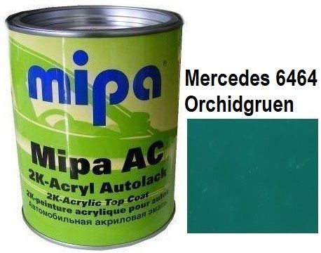 Автоемаль акрилова Mipa Mercedes 6464 Orchidgruen (Міпа Мерседес 6464 Орчидгруен)