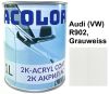 Автоемаль акрилова "Volkswagen/Audi (VW) R902 Grauweiss, ACOLOR" (1л) [Аколор]