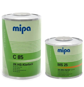 Самовідновлюваний акриловий лак "Mipa 2K-HS-Klarlack CS 85" + затвердник (1л+0,5л) [Міпа 2 К ХС Кларлак ЦС 85]