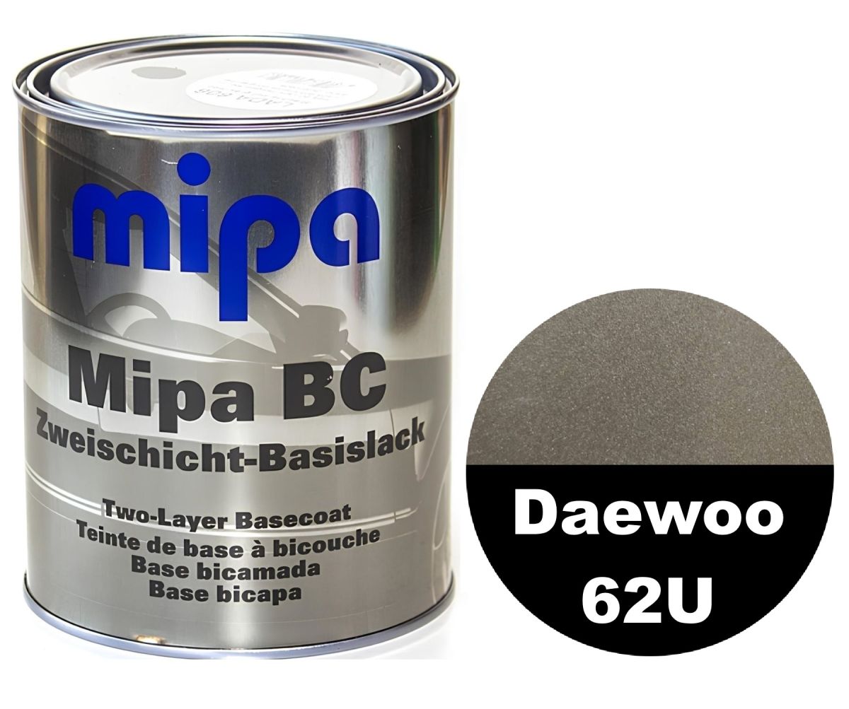Базова автоемаль (металік) "Mipa 62U Daewoo" 1л [Міпа]