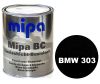 Базова автоемаль "Mipa 303 BMW Cosmosshwarz" 1л (металік) [Міпа БМВ 303 Космосшварц]