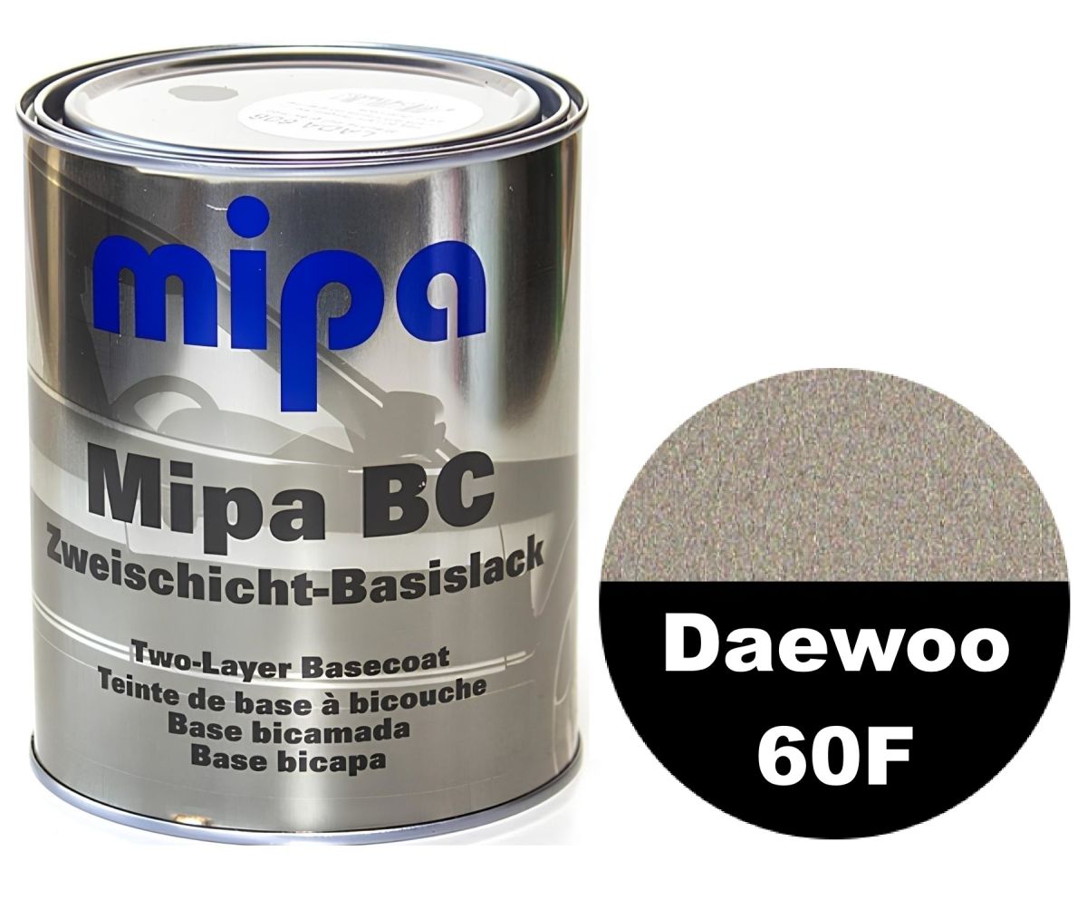 Базова автоемаль (металік) "Mipa Daewoo 60F Light Gold" 1л [Міпа Део 60Ф]