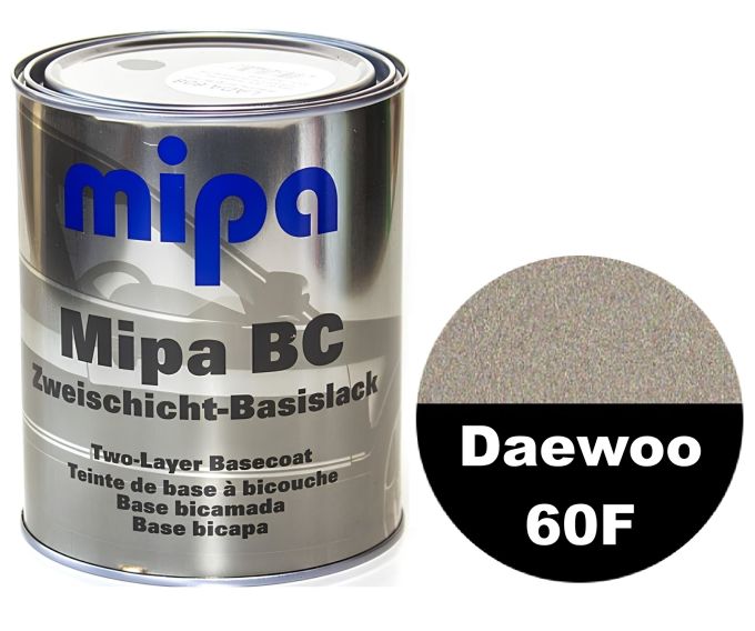 Базова автоемаль (металік) "Mipa Daewoo 60F Light Gold" 1л [Міпа Део 60Ф]
