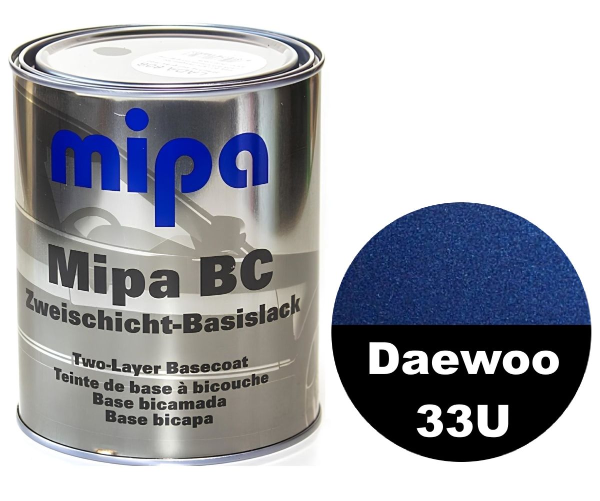 Базова автоемаль (металік) "Mipa Daewoo 33U Sports bl" 1л.