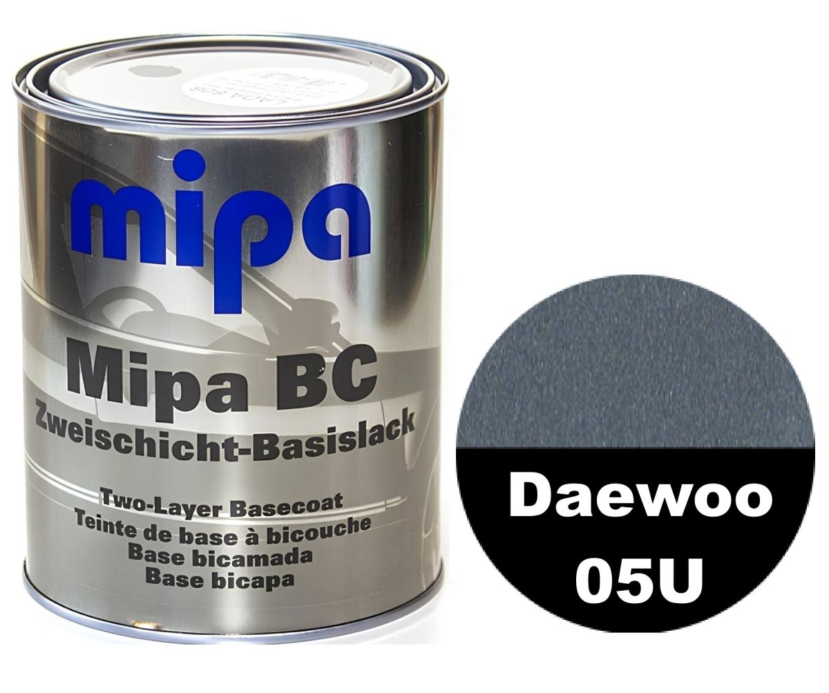 Базова автоемаль (металік) "Mipa 05U Daewoo" 1л [Міпа]