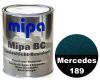 Базова автоемаль (металік) "Mipa Mercedes 189 Smaragdschwarz pearl" 1л [Міпа Мерседес 189 Смарагдшварц Перл]