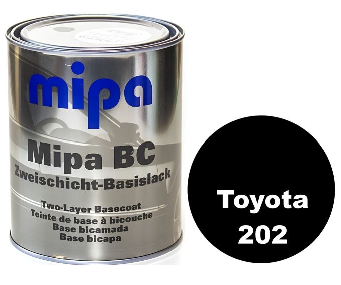 Базова автоемаль (металік) "Mipa Toyota 202" 1л [Міпа]