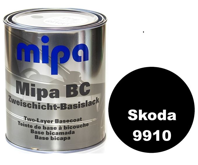 Базова автоемаль (металік) "Mipa Skoda 9910" 1л [Міпа]