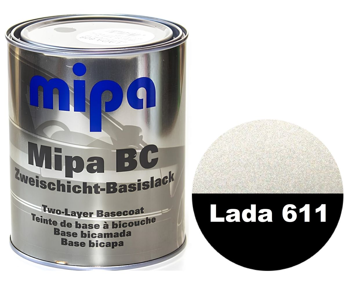 Базова автоемаль "Mipa 611 Нефиртиті" 1л (металік) [Міпа]