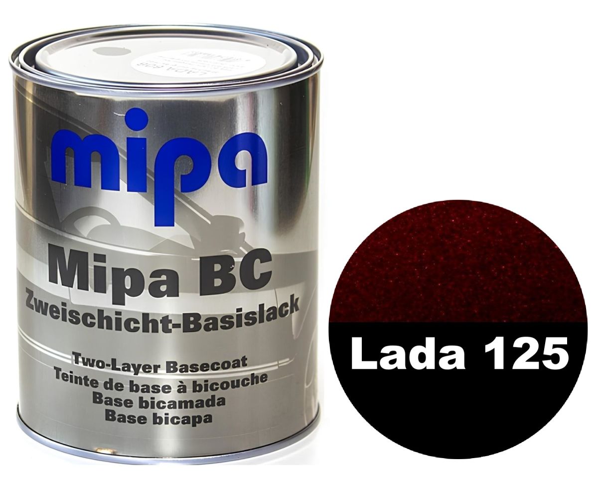 Базова автоемаль "Lada 125 Антарієс Mipa" 1л (металік) [Міпа Лада 125]