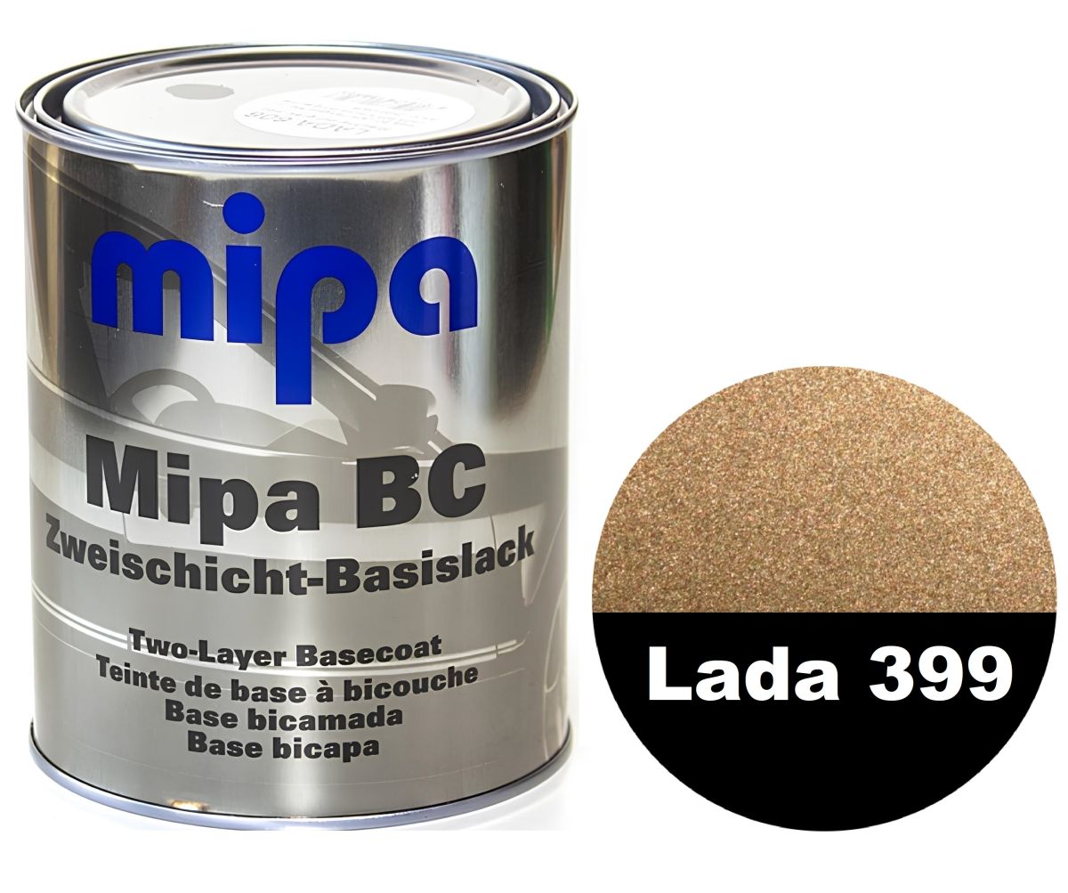 Базова автоемаль "Lada 399 Табак Mipa" 1л (металік) [Міпа Лада 399]