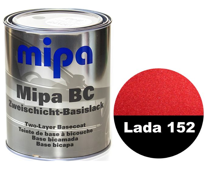 Базова автоемаль "Lada 152 Паприка Mipa" 1л (металік) [Міпа Лада 152]
