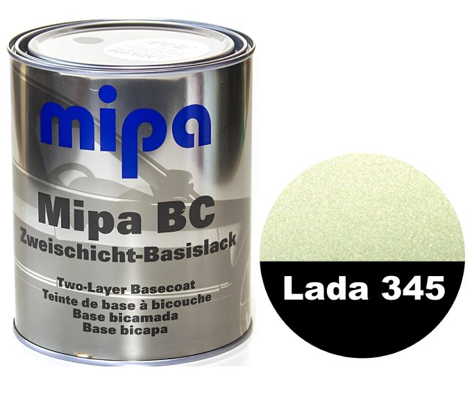 Базова автоемаль "Lada 345 оливкова Mipa" 1л (металік) [Міпа Лада 345]