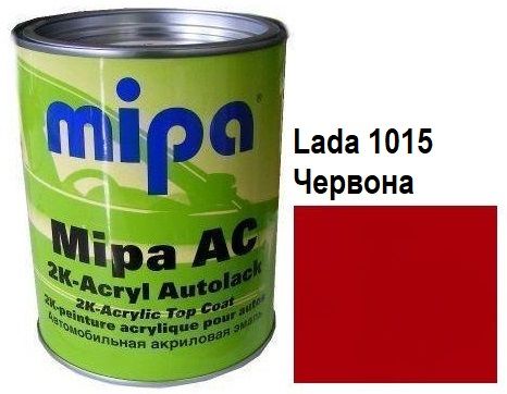 Автоемаль акрилова "Lada 1015 Червона" 1л [Міпа лада]