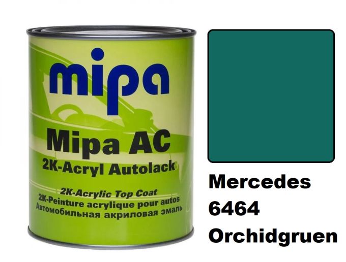 Автоемаль акрилова Mipa Mercedes 6464 Orchidgruen (Міпа Мерседес 6464 Орчидгруен)