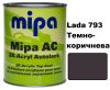 Автоемаль акрилова "Lada 793 темно-коричнева Mipa" 1л [Мипа]