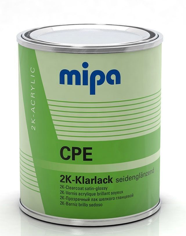 Полуматовий шовковистий лак "MIPA 2K HS Klarlack CPE matt ink" + затверджувач (0,750л+0,250л)