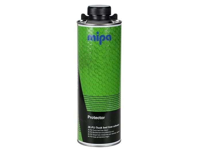 Захисне антигравійне покриття "MIPA Protector Black" + затвердник (0,75мл+0,25мл) (чорне)