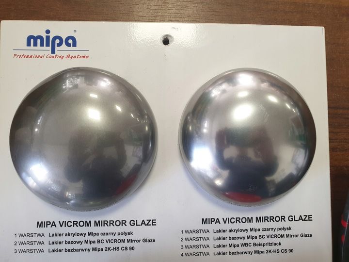 Фарба "Vicrom mirror glaze Mipa" (дзеркальний ефект) 1л [Міпа Віхром міррор глейз]